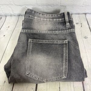 Guapi Style Jeans Men's 34x30 Embroidered Patch Gray Chromeheart Denim Tears